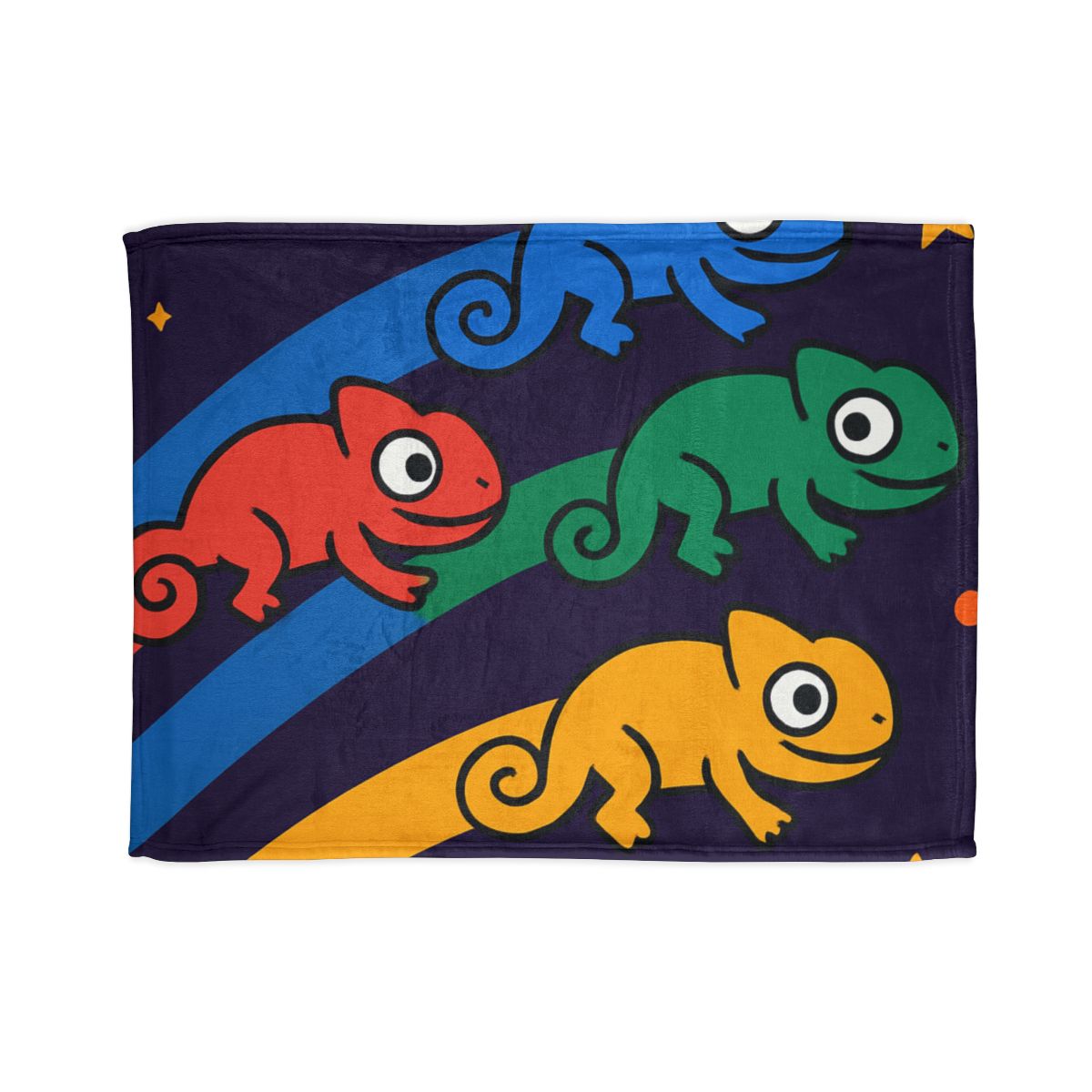 Comet Chameleons Color Changing Race warm winter blankets