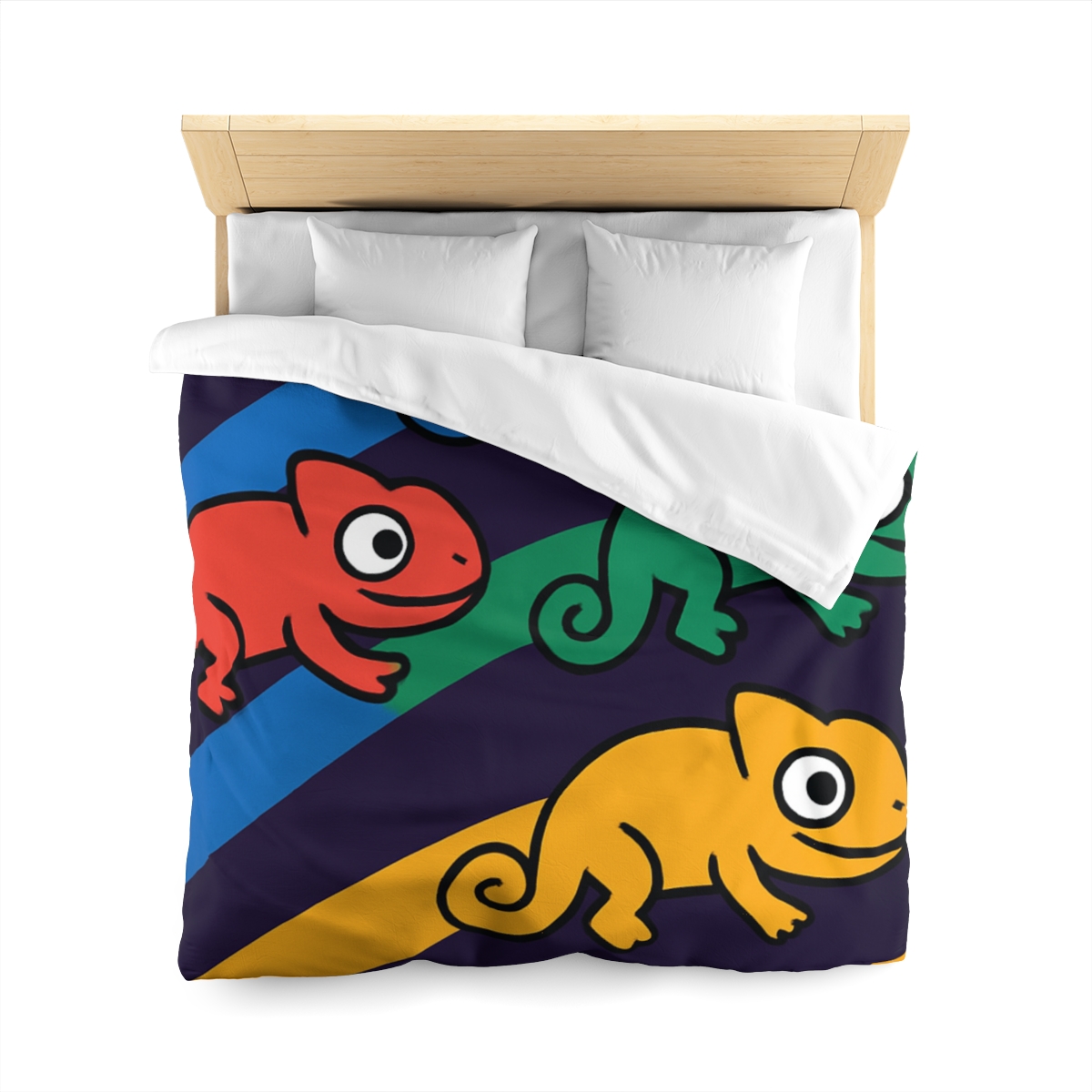 Comet Chameleons Color Changing Race stylish duvet covers
