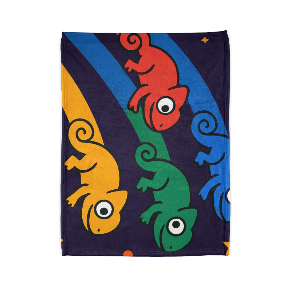 Comet Chameleons Color Changing Race warm winter blankets