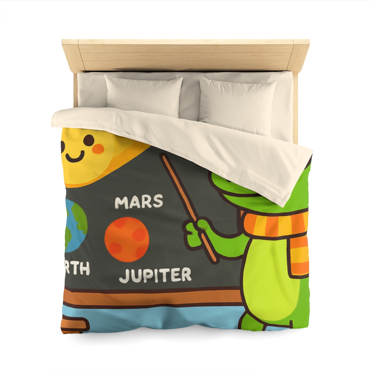 Comet Classroom Gecko custom duvets