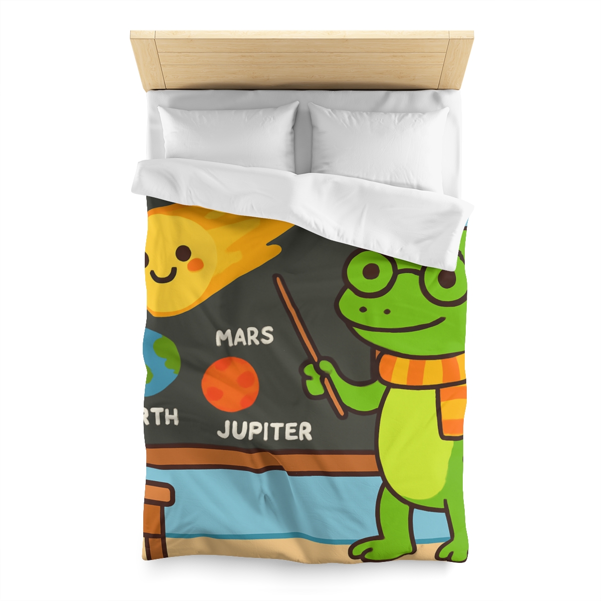 Comet Classroom Gecko custom duvets