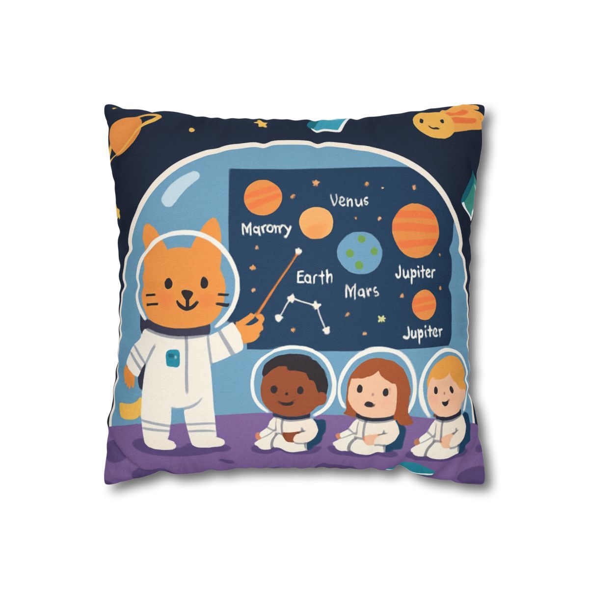 Comet Classroom In A Bubble Dome stylish decorative pillowcases