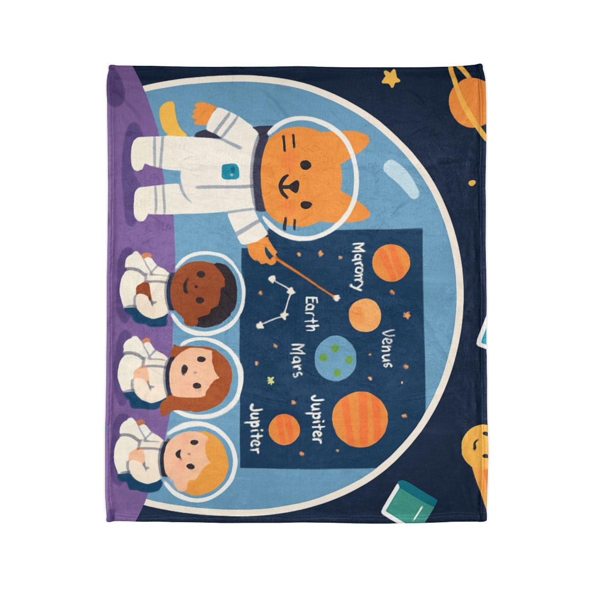 Comet Classroom In A Bubble Dome stylish throw blankets