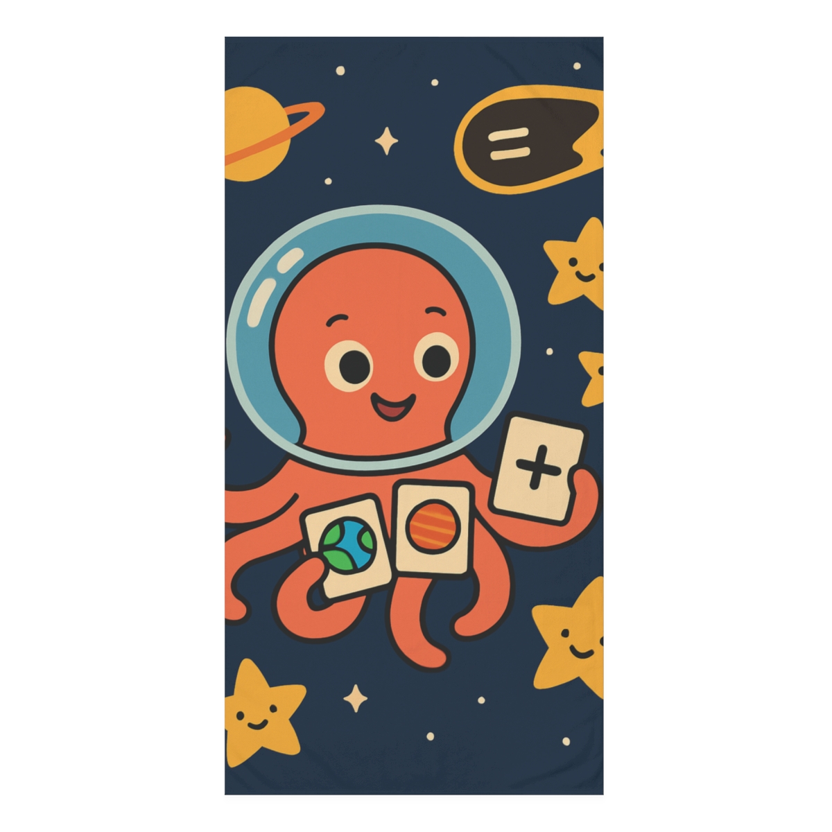 Comet Classroom Octopus unique gift towels