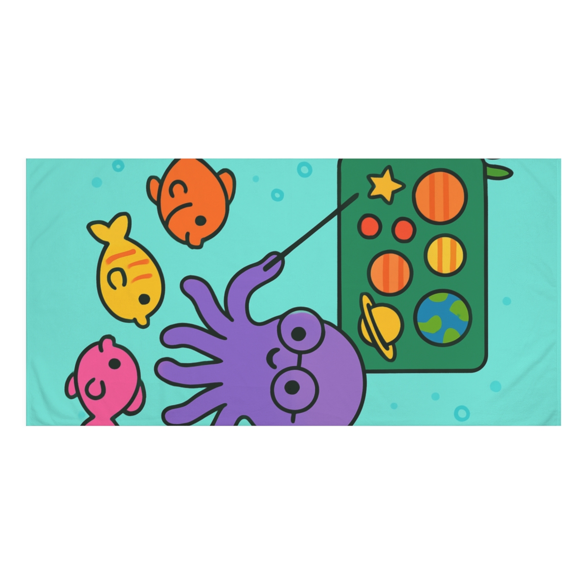 Comet Classroom Octopus unique gift towels