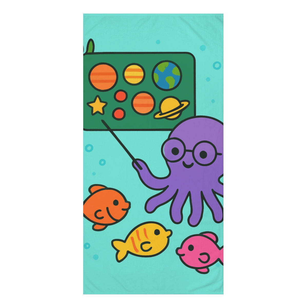 Comet Classroom Octopus unique gift towels