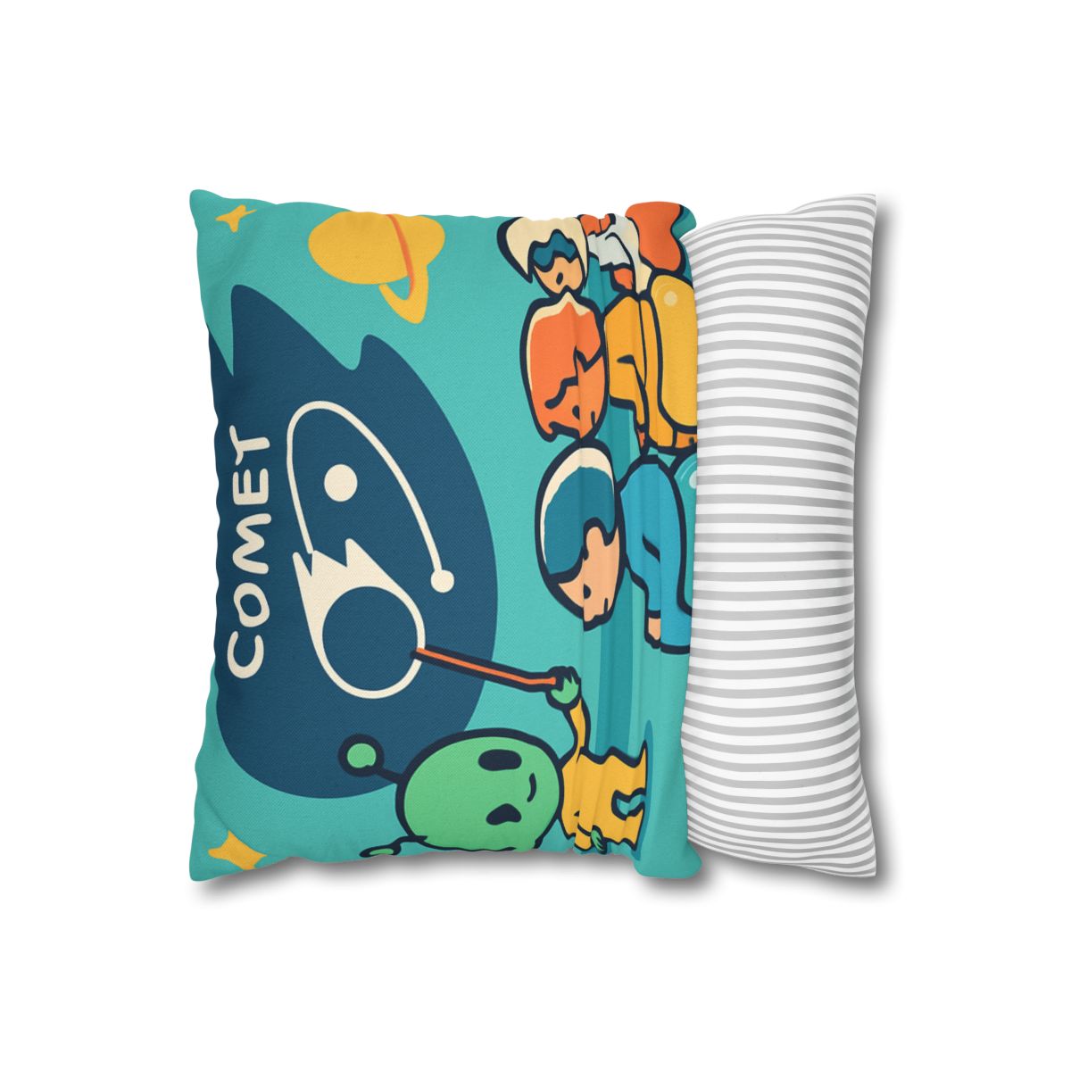 Comet Classroom On A Bubble Planet unique gift pillow cases