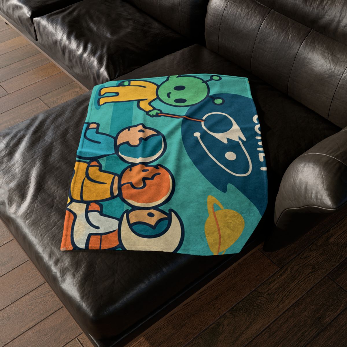 Comet Classroom On A Bubble Planet unique gift blanketscustom blankets