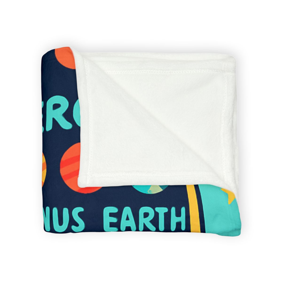 Comet Classroom On A Floating Asteroid personalized cozy blankets
