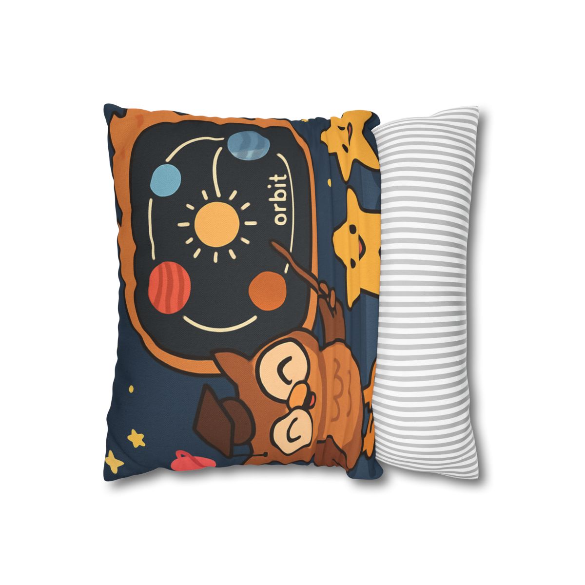 Comet Classroom Owl soft cotton pillow cases