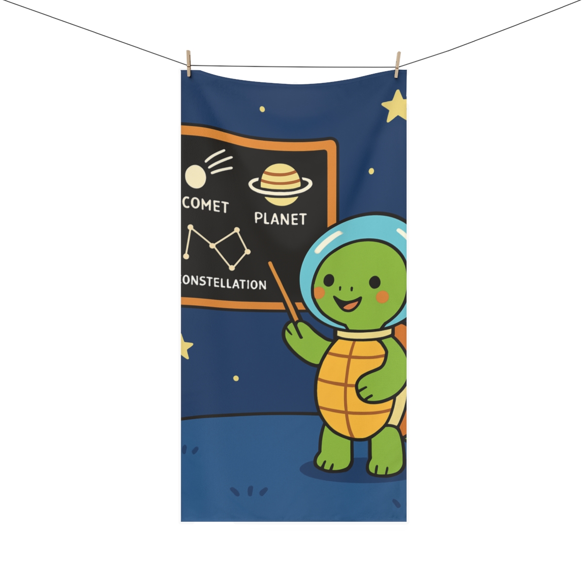 Comet Classroom Tortoise decorative home towels