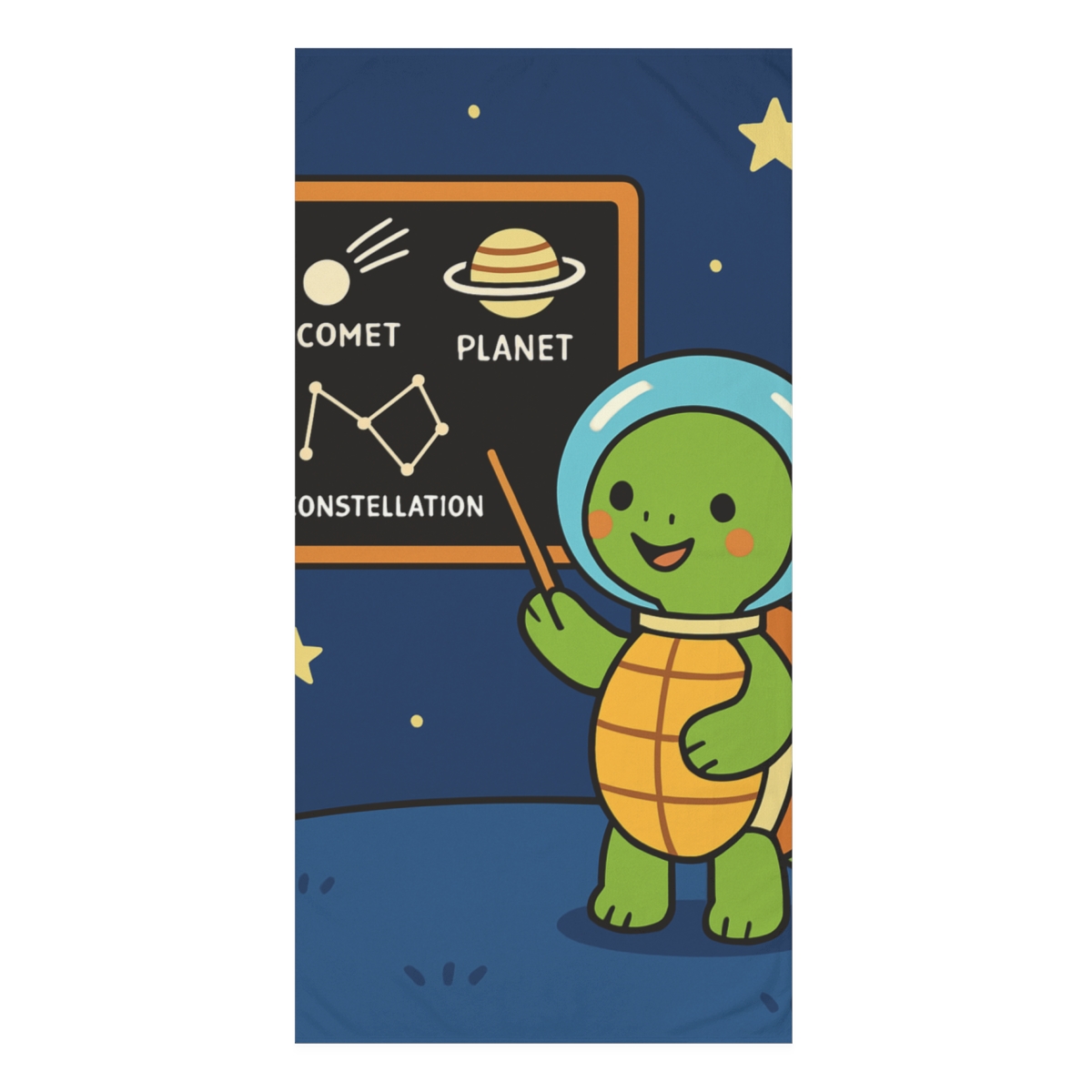 Comet Classroom Tortoise decorative home towels