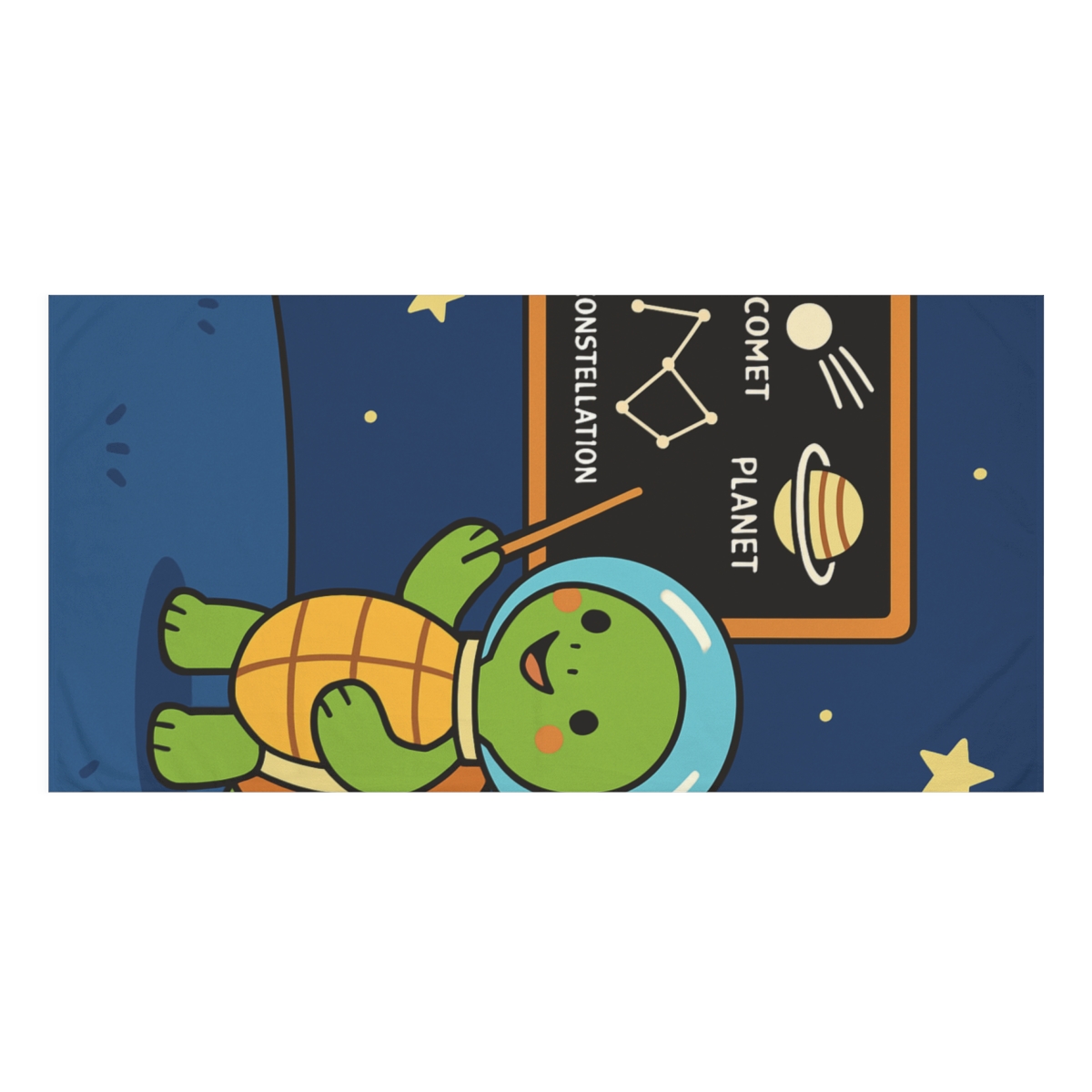 Comet Classroom Tortoise decorative home towels