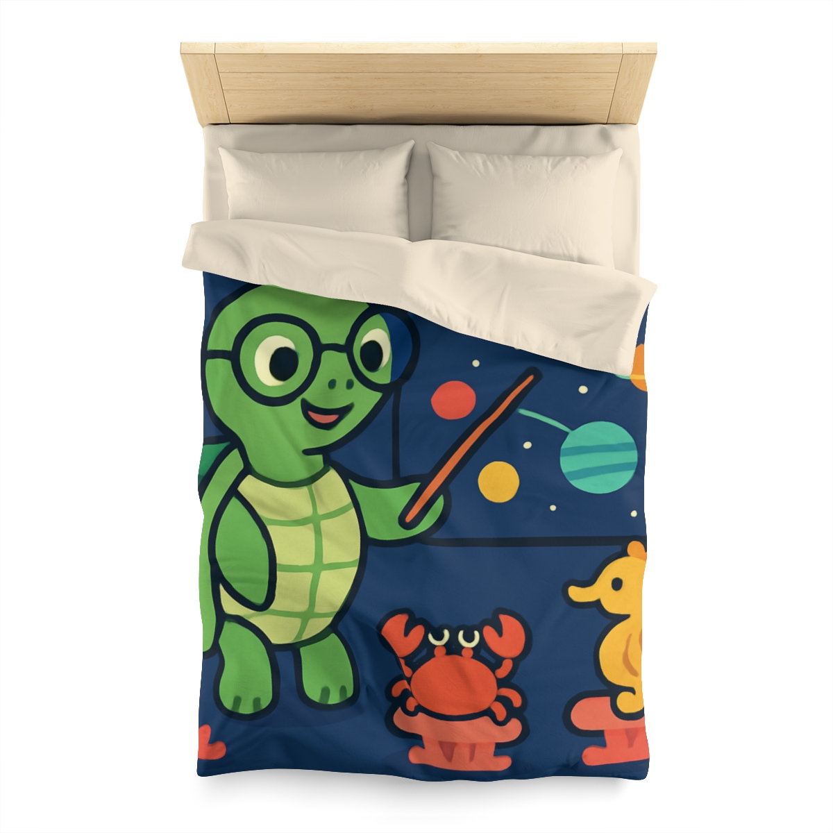 Comet Classroom Turtle stylish duvet covers