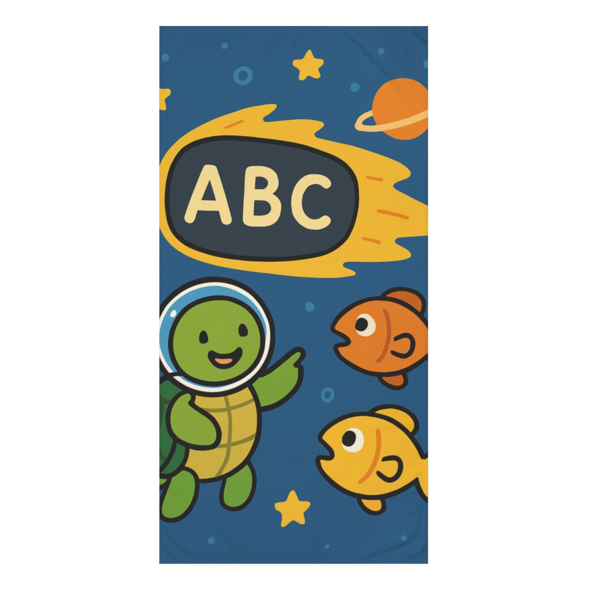 Comet Classroom Turtle decorative home towels
