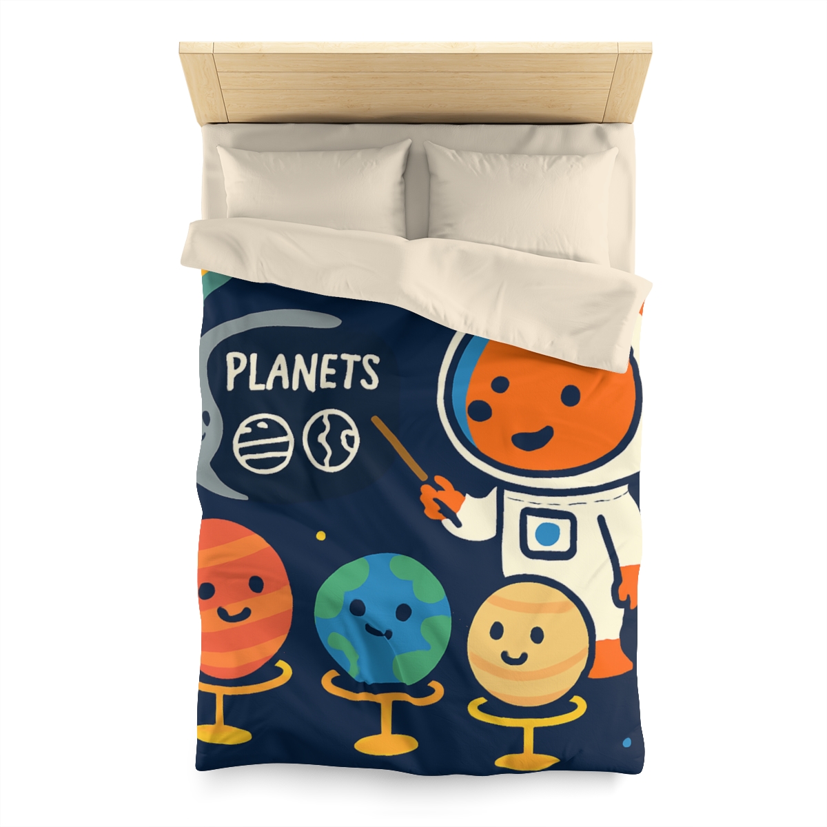 Comet Classroom With Astro Fox stylish duvet covers