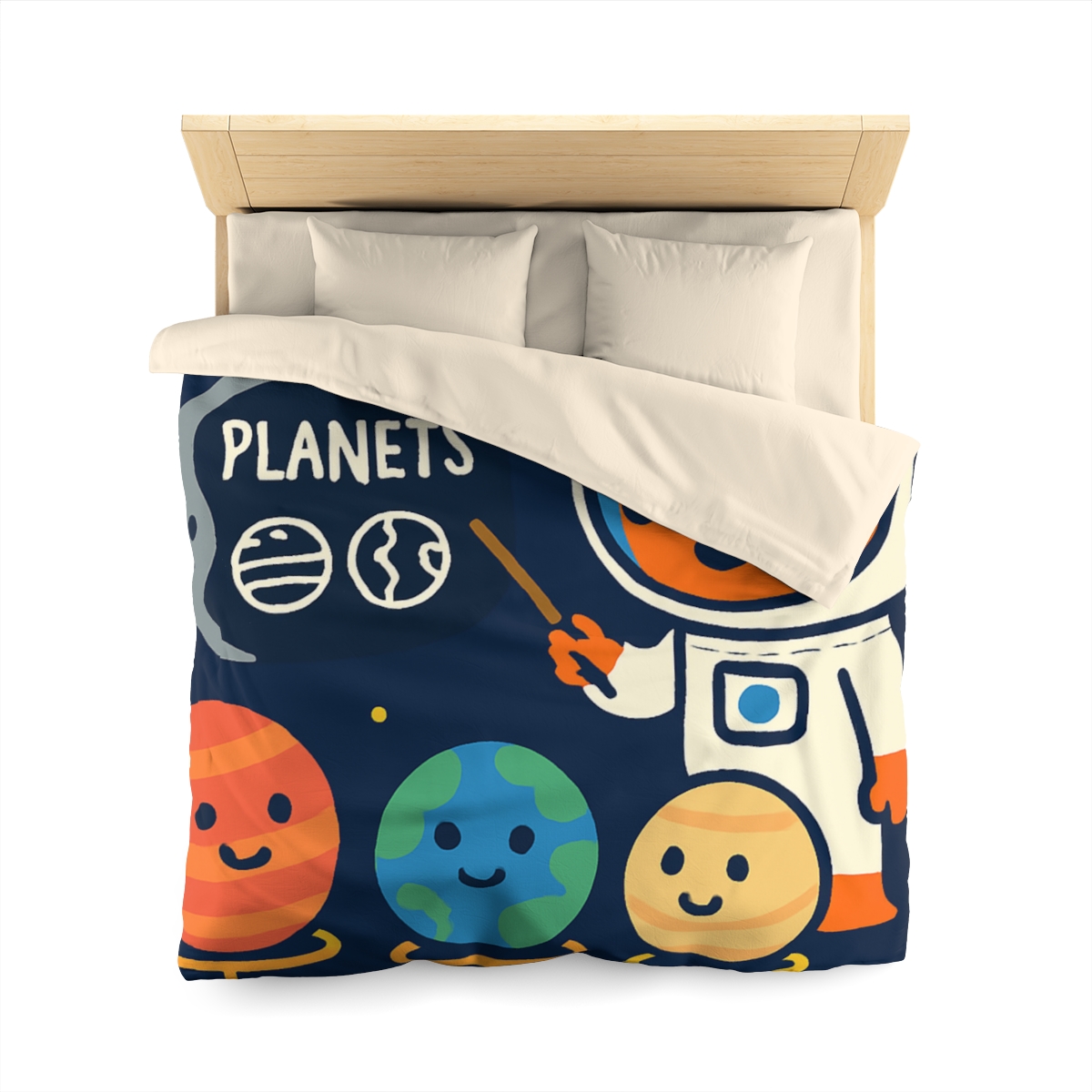 Comet Classroom With Astro Fox stylish duvet covers