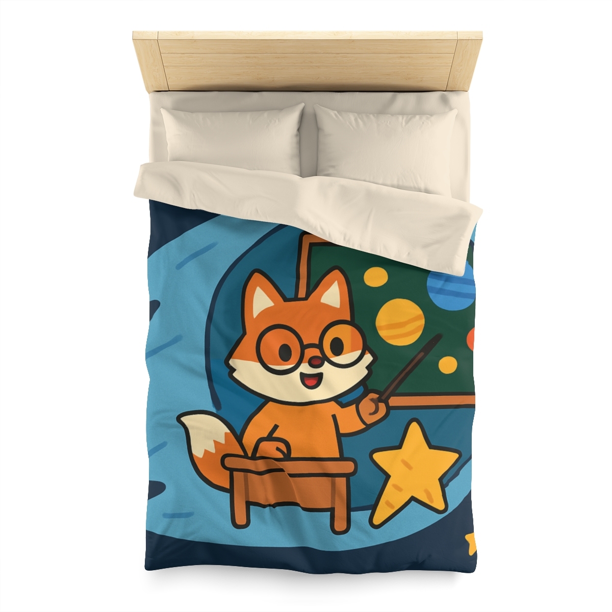 Comet Classroom With The Curious Fox warm winter duvets