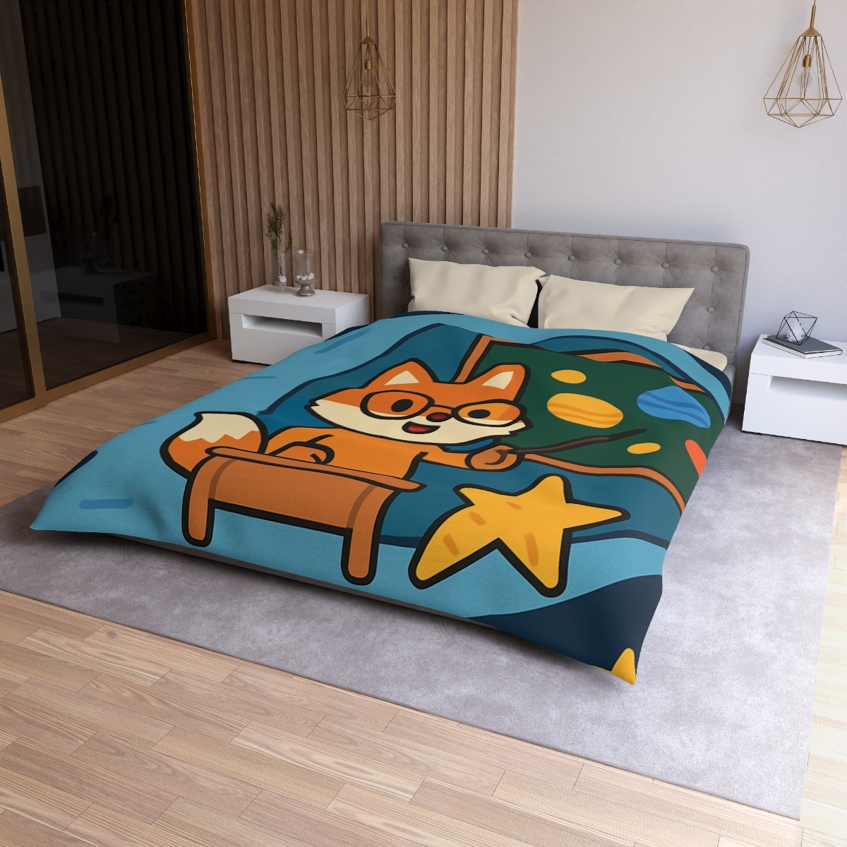 Comet Classroom With The Curious Fox warm winter duvets