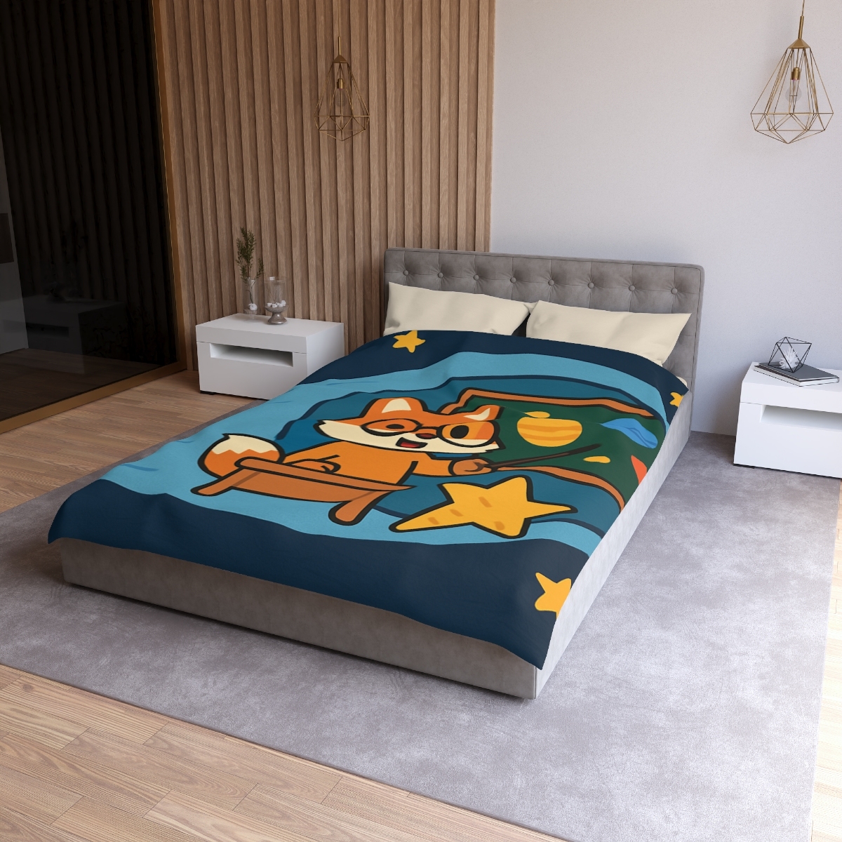 Comet Classroom With The Curious Fox warm winter duvets