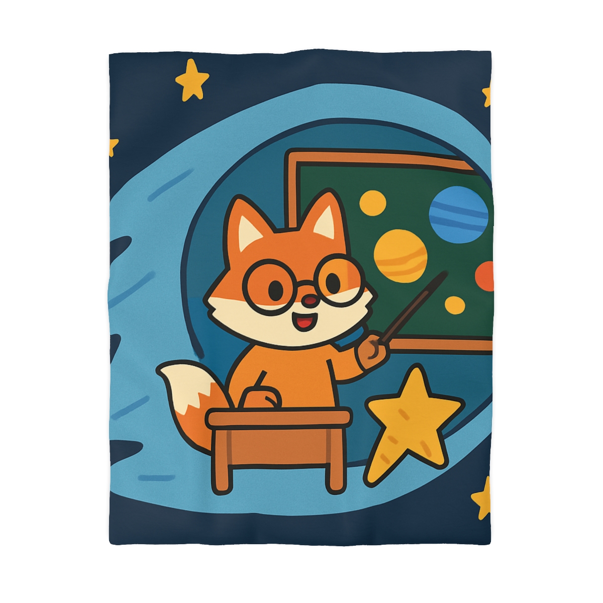 Comet Classroom With The Curious Fox warm winter duvets