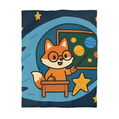 Comet Classroom With The Curious Fox warm winter duvets