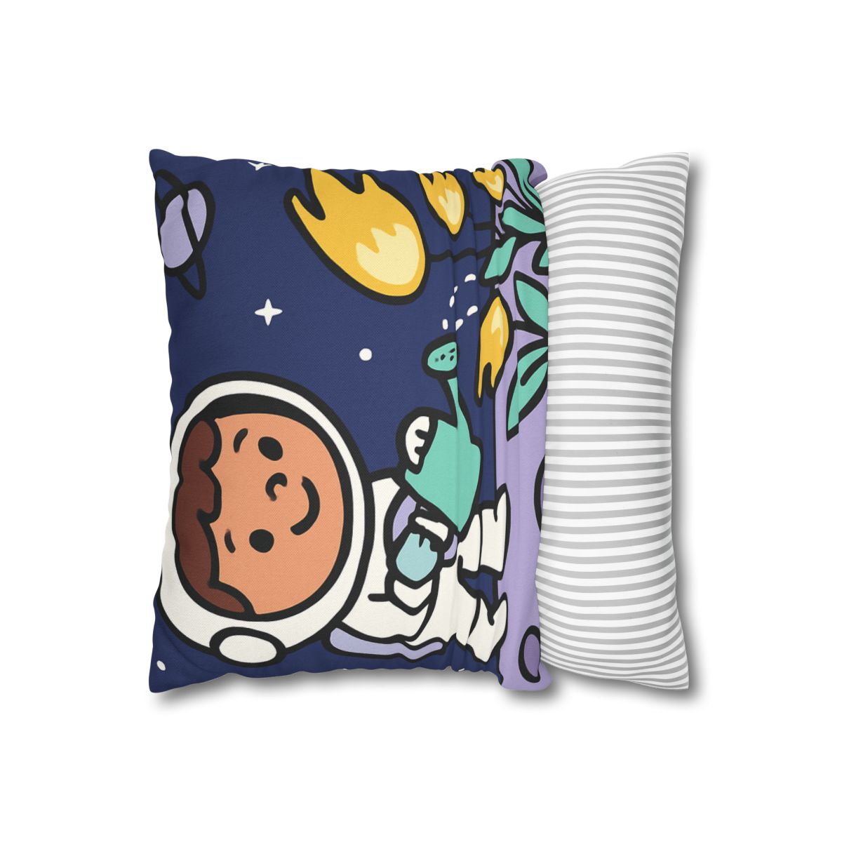 Comet Garden On Moon Meadow trendy patterned pillow cases