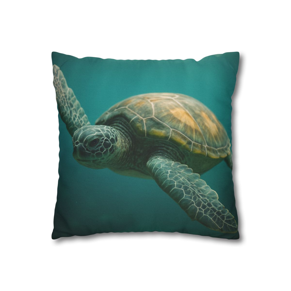 Comet Guard Green Sea Turtle custom pillow cases