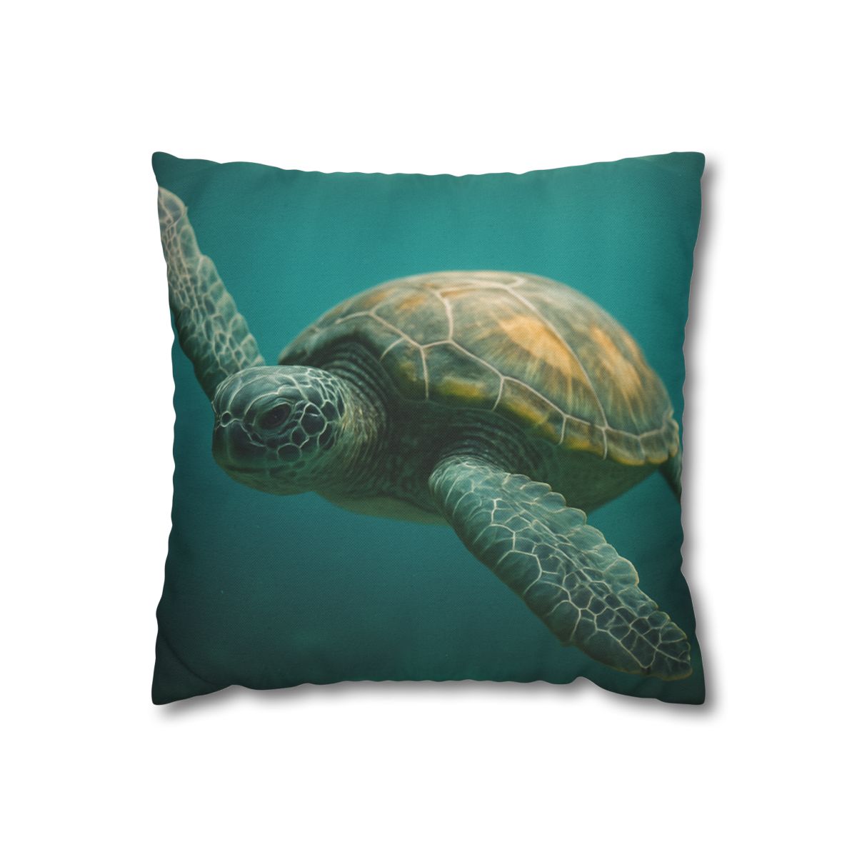 Comet Guard Green Sea Turtle custom pillow cases