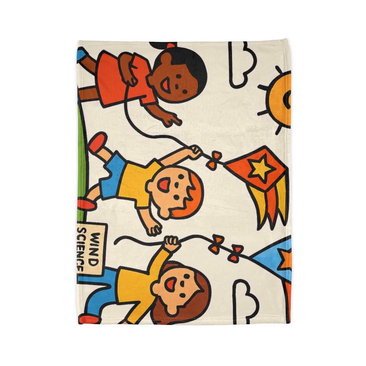 Comet Kite Parade On Cloud Hill decorative home blankets