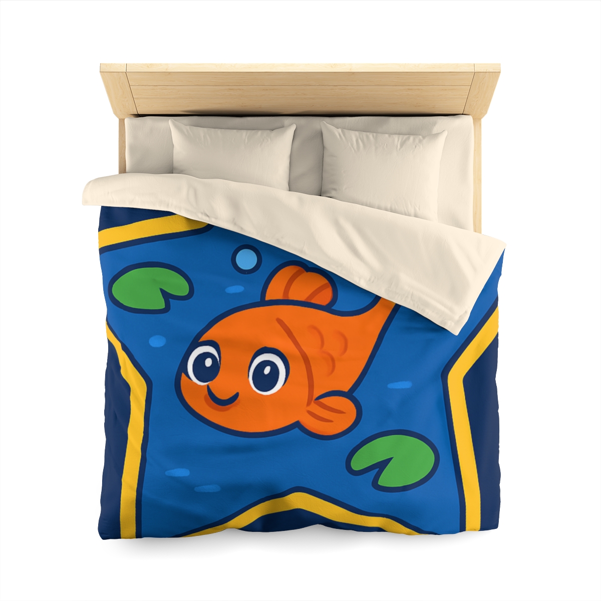 Comet Koi And The Star Pond warm winter duvets