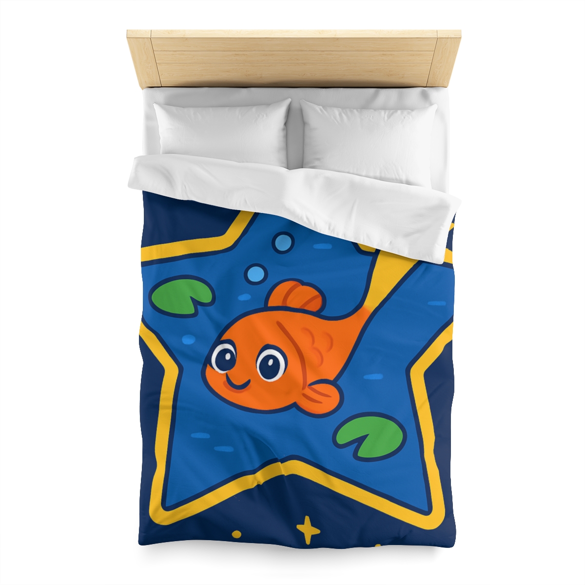 Comet Koi And The Star Pond warm winter duvets
