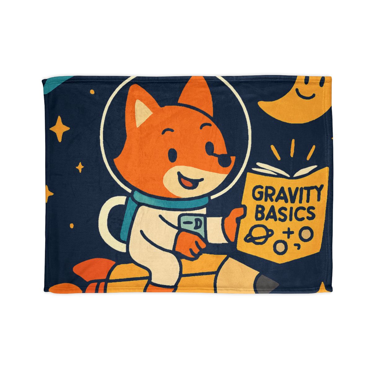 Comet Library Delivery Fox soft fleece blankets