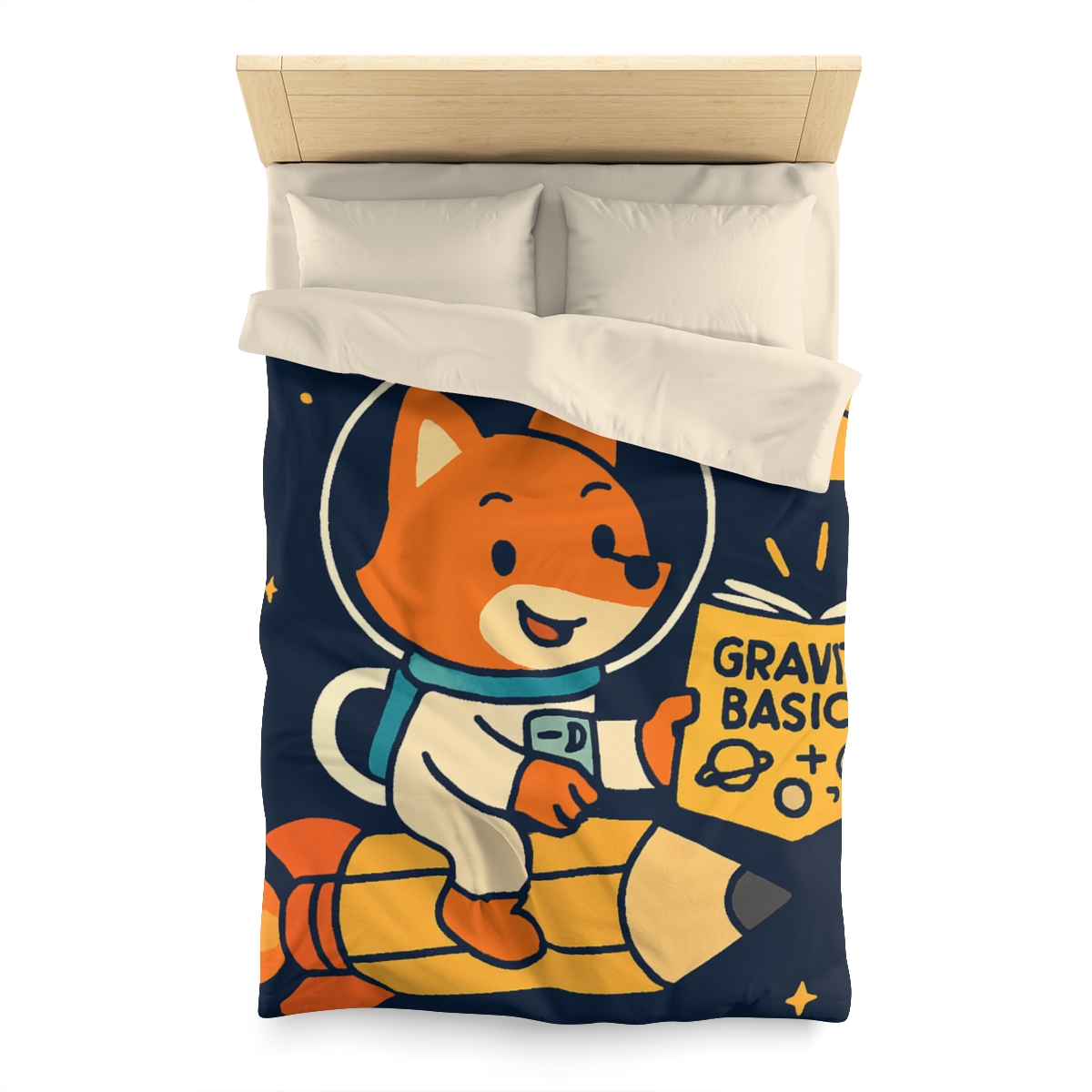Comet Library Delivery Fox custom duvets