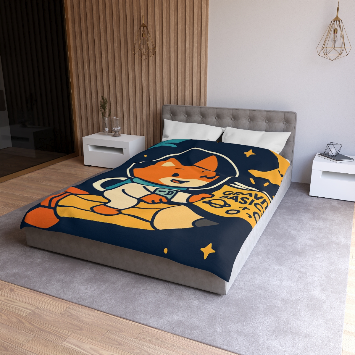 Comet Library Delivery Fox custom duvets