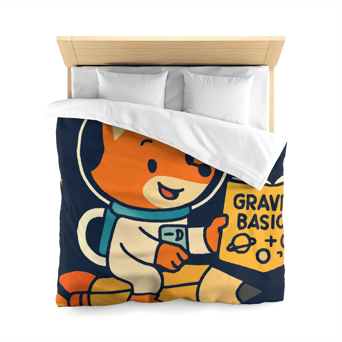 Comet Library Delivery Fox custom duvets