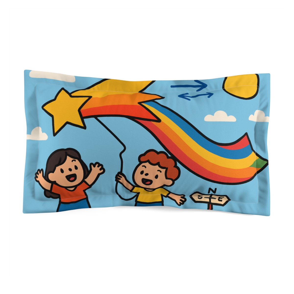 Comet Tail Kite Festival comfortable bed pillows