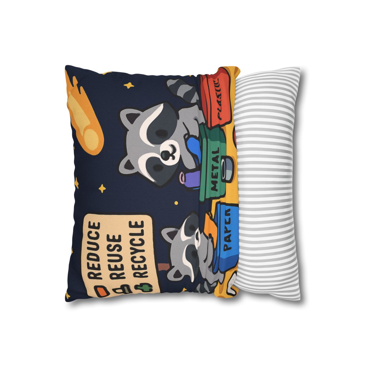 Comet Tail Recycling Rangers trendy patterned pillow cases