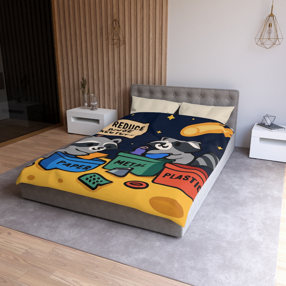 Comet Tail Recycling Rangers duvets for gifts