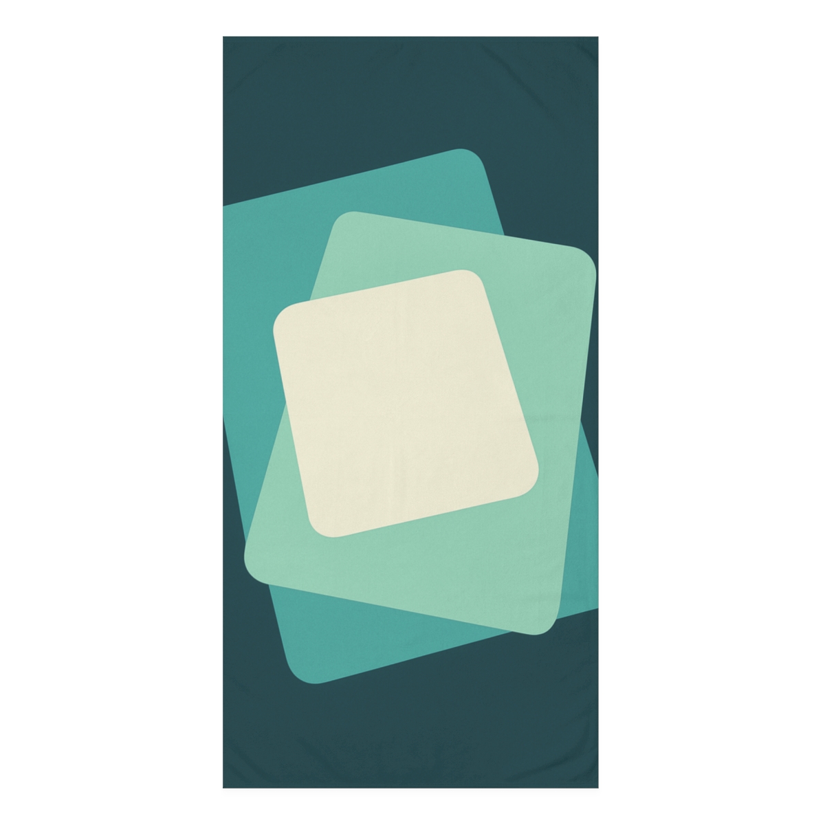 Concentric Orbit Blocks personalized bath towels