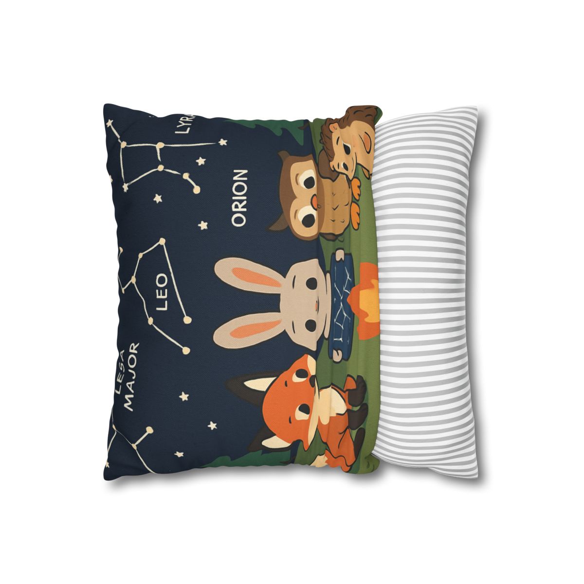 Constellation Campfire Critters comfortable bedding pillow covers