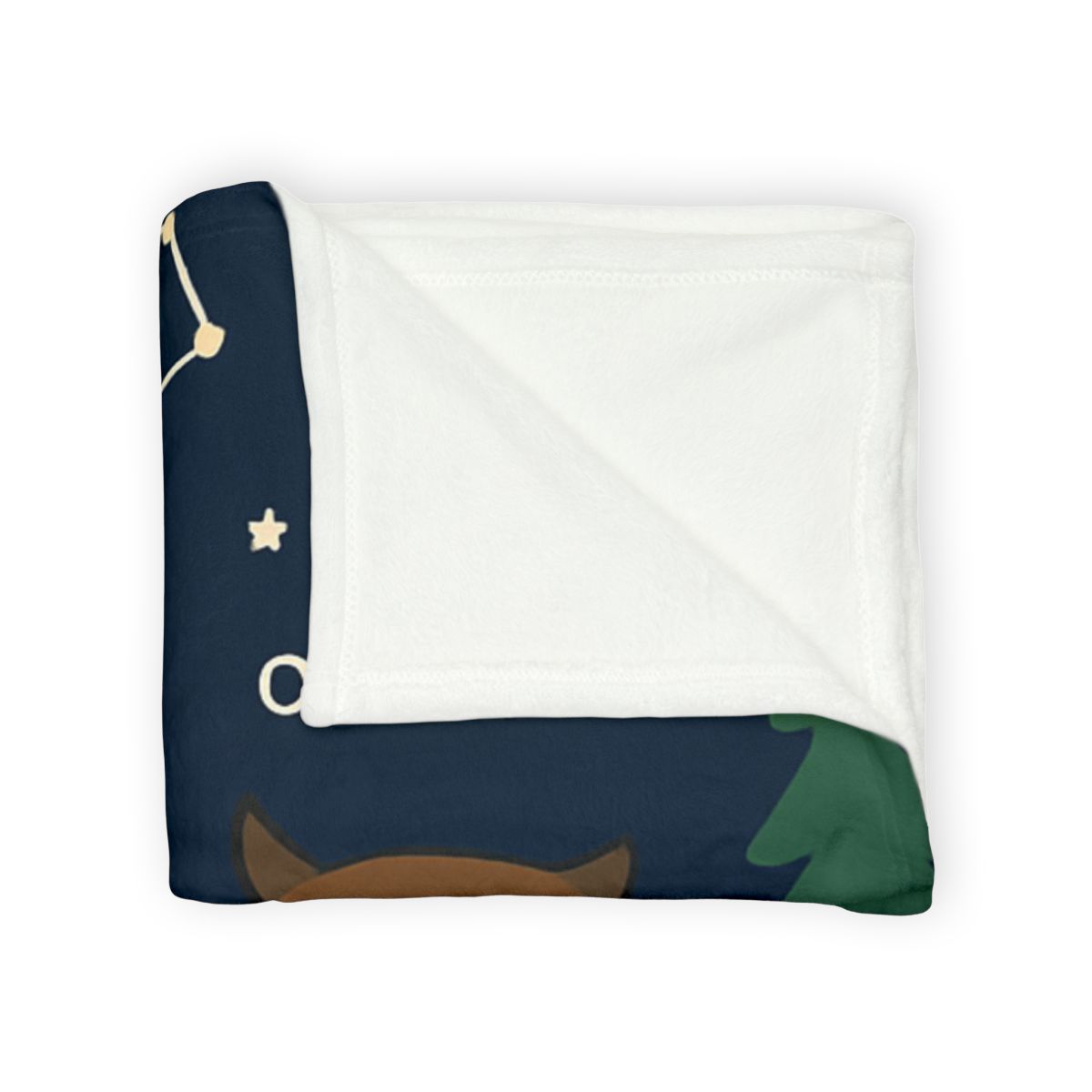 Constellation Campfire Critters stylish throw blankets