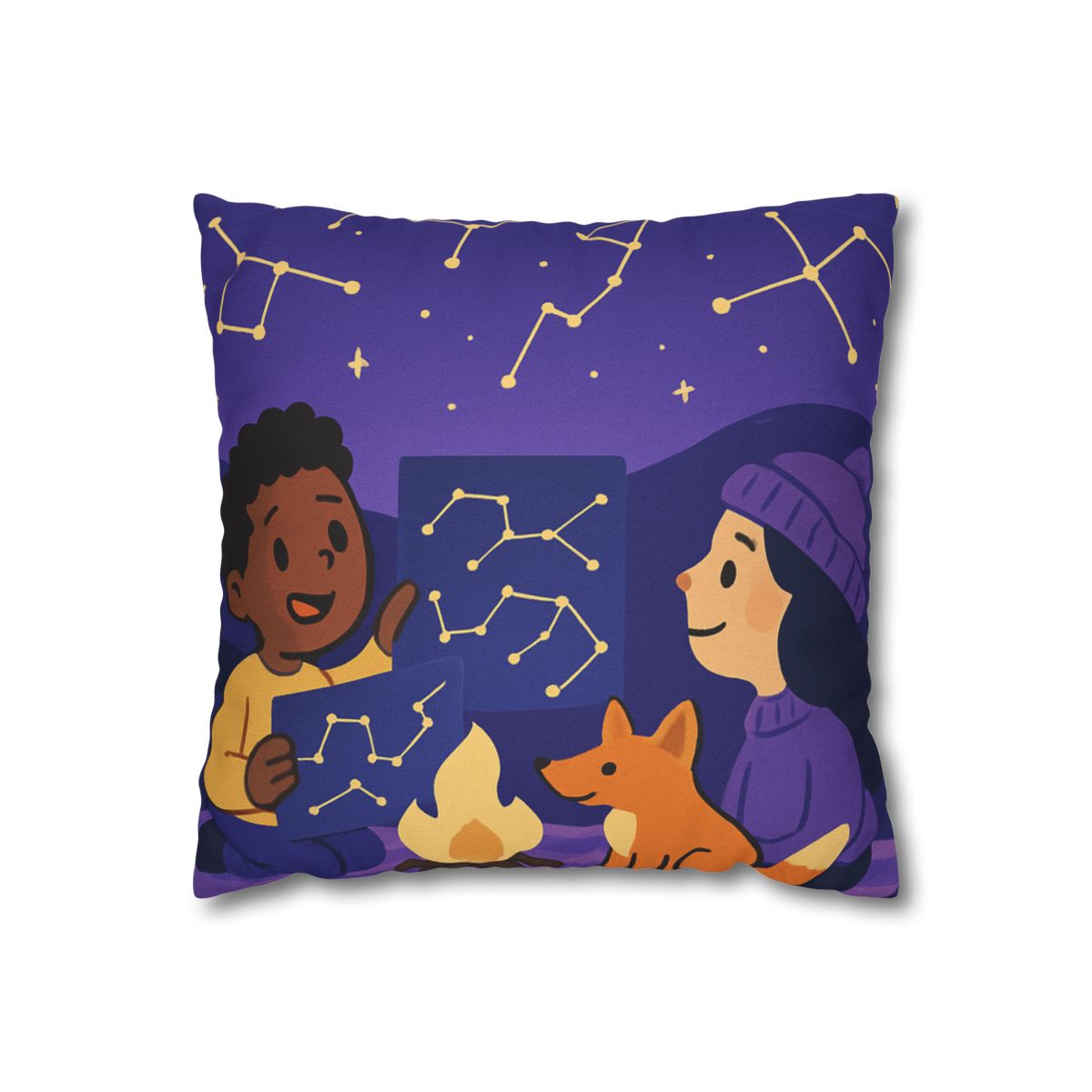 Constellation Camping stylish decorative pillowcases