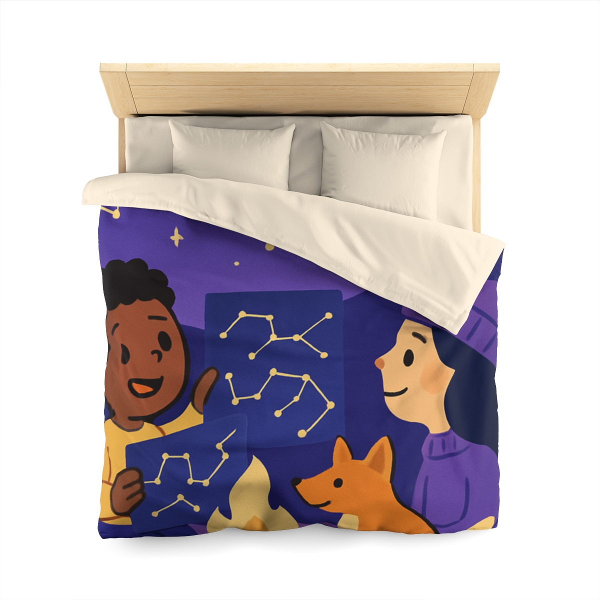 Constellation Camping soft comforter duvets