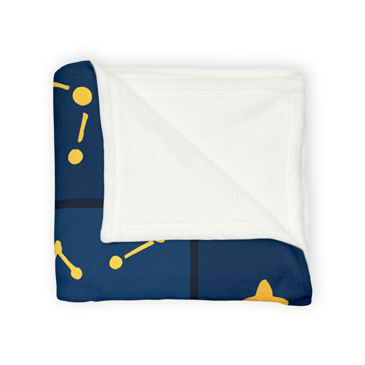 Constellation Camping With Fox Astronomer trendy patterned blankets