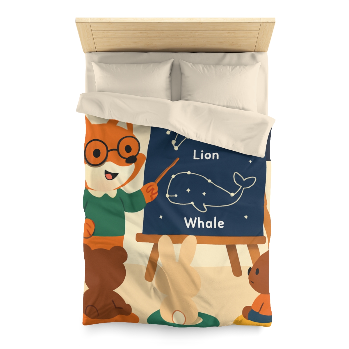 Constellation Classroom Fox stylish duvet covers