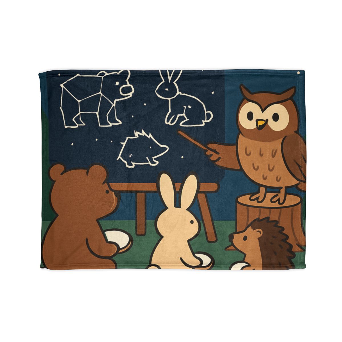 Constellation Classroom Of Forest Animals unique gift blanketscustom blankets
