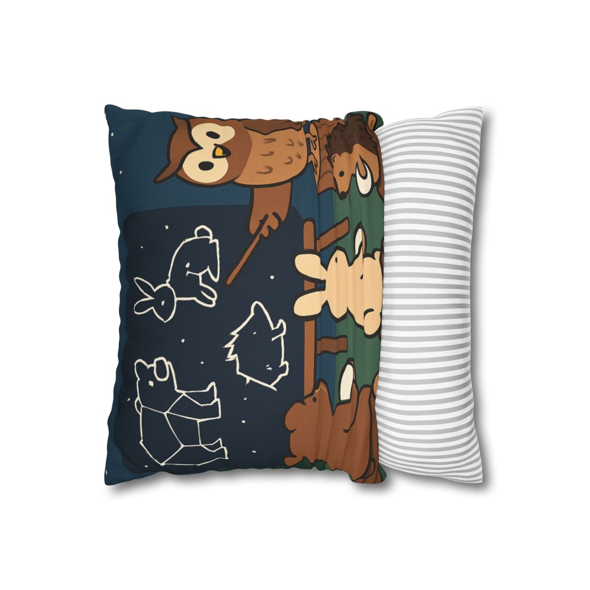 Constellation Classroom Of Forest Animals trendy patterned pillow cases