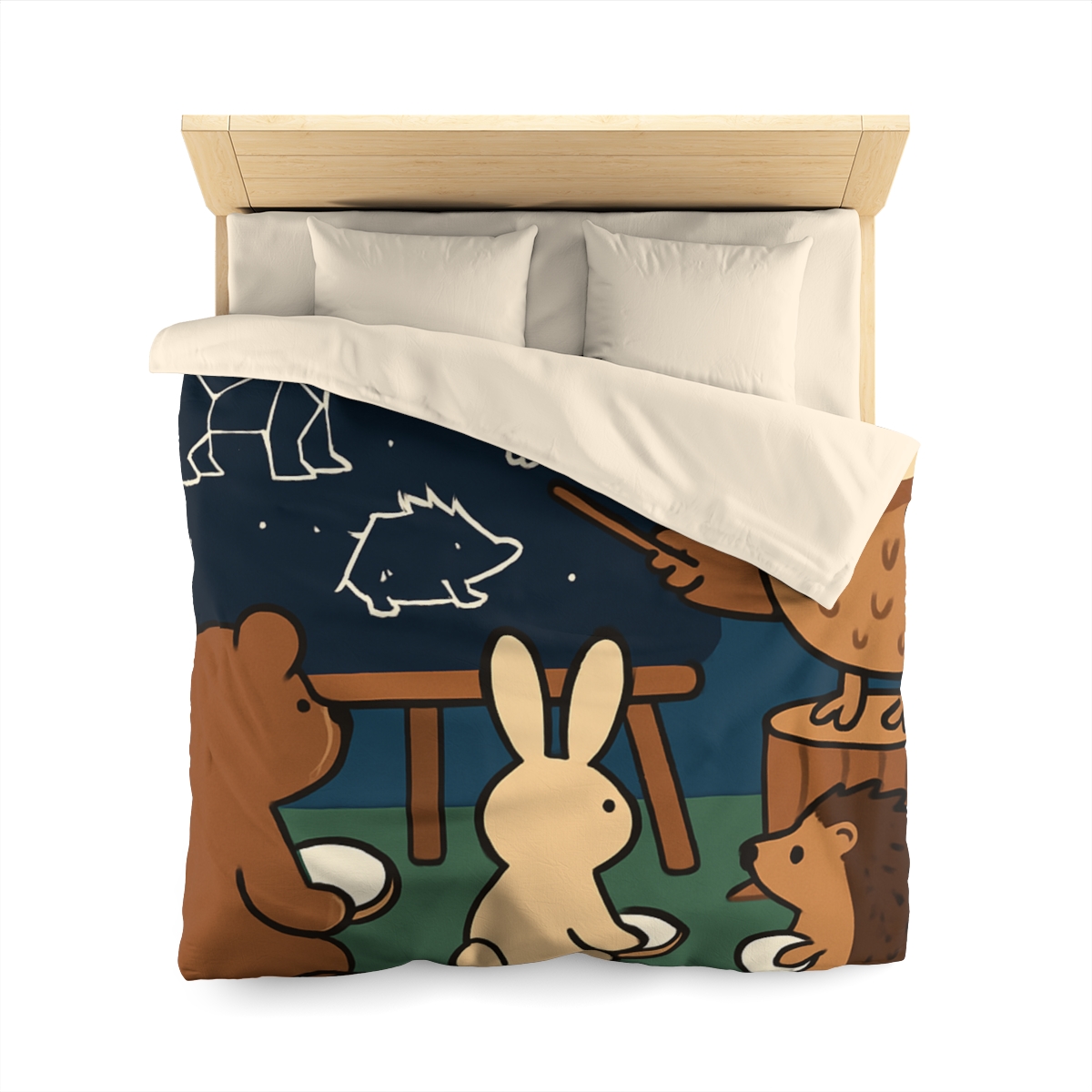 Constellation Classroom Of Forest Animals soft comforter duvets