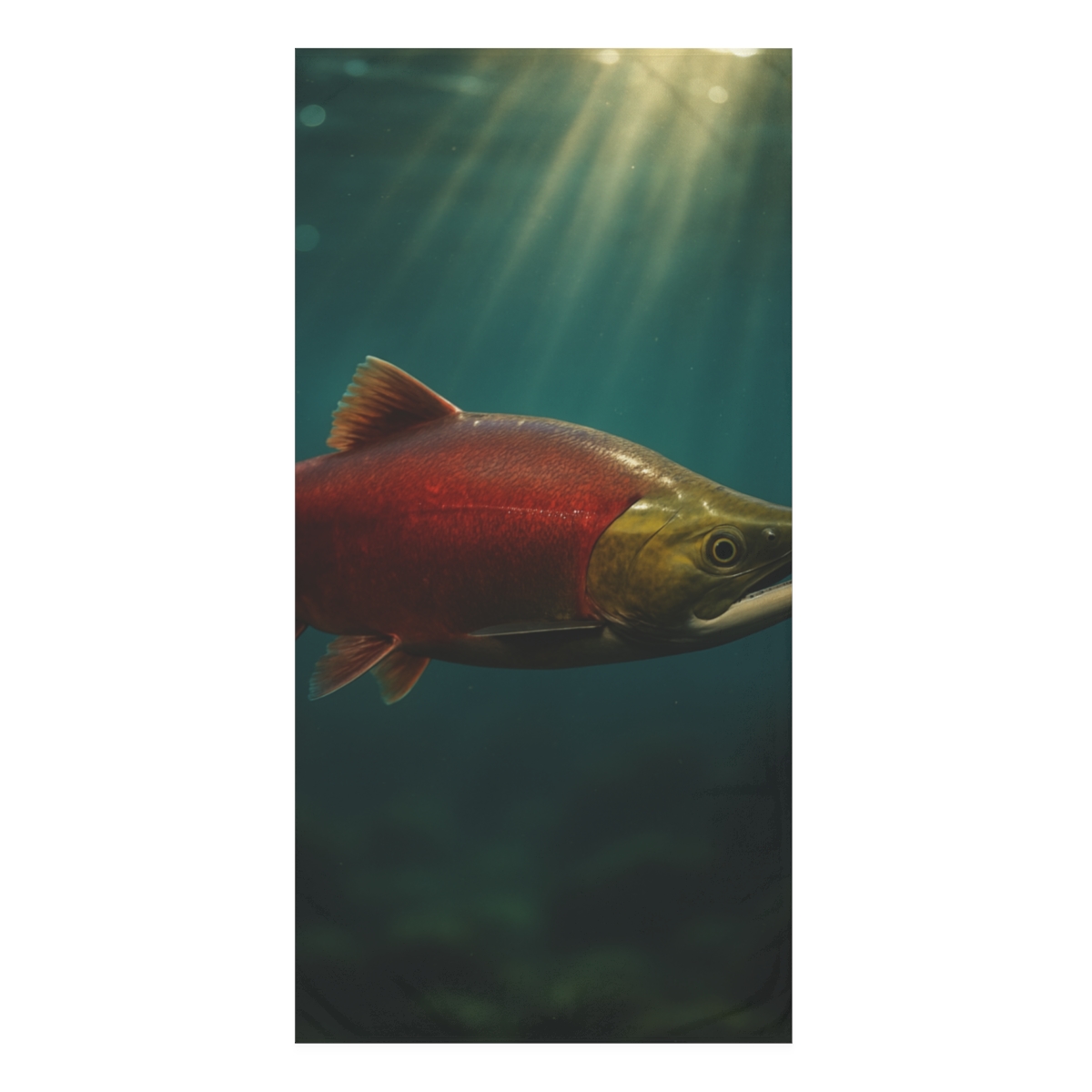 Copper Glide Sockeye Salmon soft cotton towels